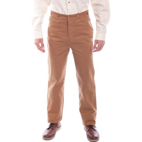 Scully - Mens Canvas Pant, size 36 US mens, color brown. - Picture 1 of 6